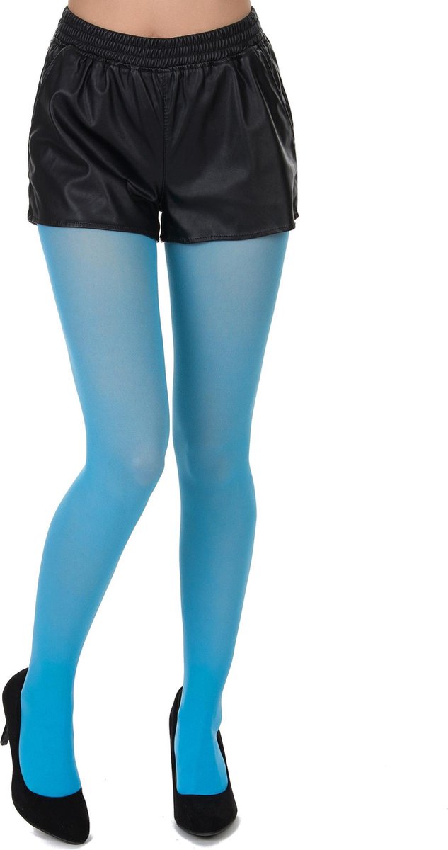 NINGBO PARTY SUPPLIES - Turquoise pantys - M / L - Accessoires > Pantys en kousen